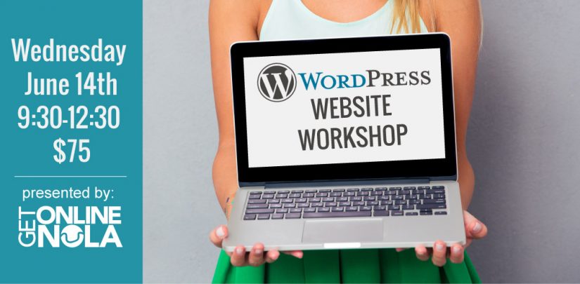 wordpress workshop | website workshop | wordpress new orleans | learn wordpress | website class