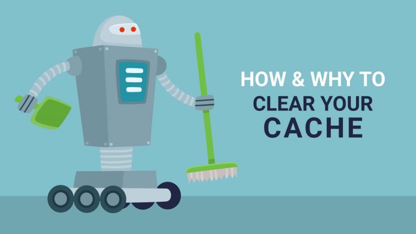 how to clear cache